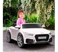 Voiture électrique pour enfant AUDI TT Rs Premium Blanc - Batterie 12v et télécommande