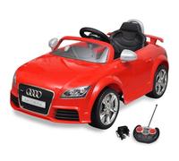 vidaXL Voiture électrique pour enfant Audi TT RS rouge avec télécommande Rouge G