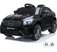 Voiture électrique pour enfants 12V - Mercedes GLC63s AMG - 1 à 6 ans - avec télécommande - Noir