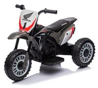 Voiture Electrique pour enfants Motor Honda CRF450 - 18 à 36 mois - 6V 4Ah - klaxon - bruit de démarrage du moteur - Gris