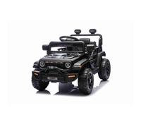 Voiture électrique pour enfants OFFROAD NEW avec traction arrière, noir, batterie lithium, suspension arrière, télécommande 2,4 GHz