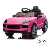 Voiture Électrique pour Enfants - Porsche Cayenne - 12V - 1 à 5 ans - Rose