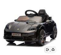 Voiture Électrique pour Enfants - Porsche Taycan Turbo S - 12V - 1 à 5 ans - Noir