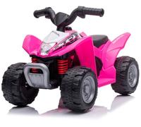 Voiture Electrique pour enfants Quad Honda H3 TRX - 18 à 36 mois - 6V 4,5Ah - lampe LED - signal sonore - Rose