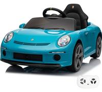 Voiture électrique pour enfants RUF GT - 12V - 1 à 5 ans - avec télécommande - Bleu