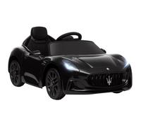 AIYAPLAY Voiture électrique pour enfants Maserati Gran Turismo Folgore 12V Télécommande 2,4G Noir