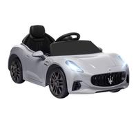 Voiture électrique pour enfants sous licence Maserati Gran Turismo Folgore - AIYAPLAY - 12V - de 3 à 5 ans - gris