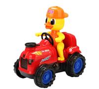 Voiture électrique pour - Voiture électrique pour , mignon jouet de voiture de canard | Jouets pour , voiture d'acrobatie rotative avec musique légère d'abord.