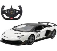 Voiture electrique Rastar - 4653 - Auto R/C Lamborghini Aventador 1:14 Blanc