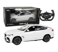 Voiture electrique Rastar Auto R/C BMW X6 M 1:14 Blanc EDUKAMP