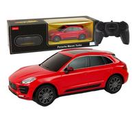 Voiture électrique - RASTAR - Porsche Macan Turbo - 1:24 - Rouge - Radiocommandée