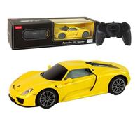 Voiture electrique Rastar Voiture R/C Porsche 918 1:24 Jaune