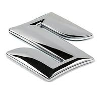 Voiture Emblèmes pour Suzuki Swift 2010-2023 (10 * 10cm),Auto EmblèMe Autocollant Emblème Insigne D'emblème Logo Personnalisation Armatures Caisse Pièces Détachées,Silver