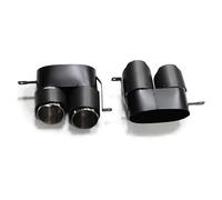 Voiture Embout D'éChappement 1 Paire Pour BMW G20 G21 330i 2017 2018-2020 Embout D'échappement En Acier Inoxydable Embouts Silencieux Buse Tuyau D'échappement À Quatre Sorties(Carbon Fiber A)
