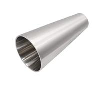 Voiture Embout D'échappement Changement De Taille En Acier Inoxydable 76 À 63 Tuyau D'échappement Tuyau Droit 63 À 51 Raccords Sanitaires Joint Soudure(51mmx38mm)