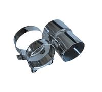 Voiture Embout Silencieux Adaptateur Réducteur De Tuyau D'échappement Universel En Acier Inoxydable, Accessoires Pour Voiture Et Moto, Tuyau De Silencieux Soudé