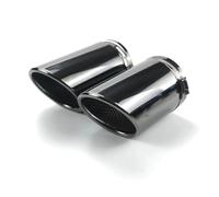 Voiture Embout Silencieux Pour A6 C6 4F Pour Q7 4L 2005-2011 En Acier Inoxydable Tuyau D'échappement De Voiture Silencieux Couvercle Queue Gorge Extérieur Réaménagement