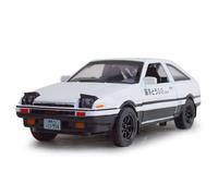 Voiture En Alliage Métallique Moulé Sous Pression, Modèle De Véhicule Jouet Inital Rx7, Jouet Rétro-Éclairé Pour Enfants, Cadeau 1:28