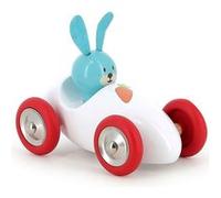 Voiture en bois Raoul le Lapin Multicolore G