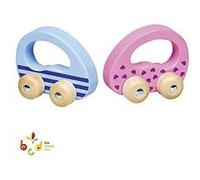Voiture en bois rose Rose G