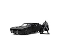 Jada Voiture miniature Batmobile 253213008 The Batman – en métal, 1:32, avec figurine, noir