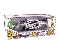 Voiture en métal Turbo Challenge BTE / 1:32 McLaren 600LT Keith Haring Modèle aléatoire Multicolore A