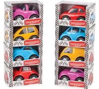 Voiture en plastique pour les petits qui tirent vers l'arrière