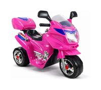 Voiture Enfant Électrique 6V LED Rose LEAN TOYS Batterie