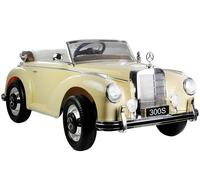 Voiture Enfant Électrique LEAN TOYS Mercedes Oldtimer Cabrio 12V EVA