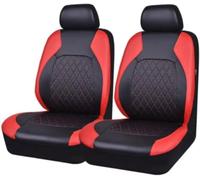 Voiture Ensemble de Sièges de pour Hyundai ix25 First Generation (GS/GC), Cuir Imperméable Confortable Interieu Accessoire Respirant,Red