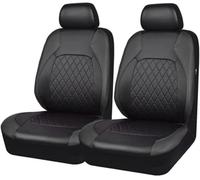 Voiture Ensemble de Sièges de pour Peugeot 3008 First Generation (T8), Cuir Imperméable Confortable Interieu Accessoire Respirant,Black