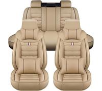 Voiture Ensembles de Housses Siège pour BMW 1 Series 120d E87 130i E87 120i E87 118i E87 116i E87 116d E87 120i E81, Cuir 5 Places Imperméable Respirant Protections de Sièges, Interieur Accessoires