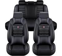 Voiture Ensembles de Housses Siège pour BMW 1 Series 120d E87 130i E87 120i E87 118i E87 116i E87 116d E87 120i E81, Cuir 5 Places Imperméable Respirant Protections de Sièges, Interieur Accessoires