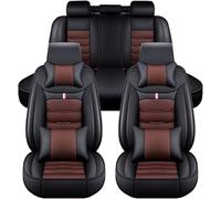 Voiture Ensembles de Housses Siège pour BMW 1 Series 120d E87 130i E87 120i E87 118i E87 116i E87 116d E87 120i E81, Cuir 5 Places Imperméable Respirant Protections de Sièges, Interieur Accessoires