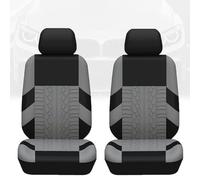 Voiture Ensembles de Housses Siège pour BMW X7 Z4 M1 M3 M4 M4 Cabriolet M6, Sieges Housse de Protection, Housses de Sièges Avant et Arrière Accessoires,2 Seats-Grey