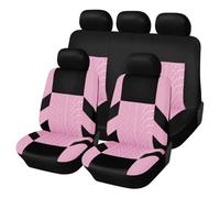 Voiture Ensembles De Housses Siège pour Dacia Sandero Stepway 3.Gen 2.Gen 2014 2015 2016 2017 2018 2019 2020-2025, Housses De Siège Avant Et Arrière En Tissu Coussin SièGe ImperméAble Accessoire