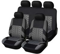 Voiture Ensembles De Housses Siège pour Peugeot 3008 First Generation (T8) 2008 2009 2010 2011 2012 2013 2014 2015 2016, Doux Confortable Respirant Tissu Lavable Accessoires Auto Interieur