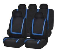 Voiture Ensembles Housses Siège, pour Ford Plus Kuga Mondeo Mustang Puma S-Max Confortable Résistant À l'usure siège Housse Protection Interieu Accessoire,C