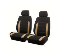 Voiture Ensembles Housses Siège pour Ford Puma St-Line X 2020, Confortable Résistant À l'usure siège Housse Protection Interieu Accessoire,D/Beige