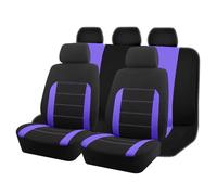 Voiture Ensembles Housses Siège, pour Peugeot 107 108 206 207 207CC 208 307 307CC 308 308CC 406 407 Confortable Résistant À l'usure siège Housse Protection Interieu Accessoire,F