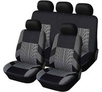 Voiture Ensembles Housses Siège pour Toyota Celica/Celica Coupé/Convertible T230 T200 T180 T160 TA6 RA6 1970-2006, 5 Places Couvre espirant Confortables Siège Avant,Et Arrière,Grey