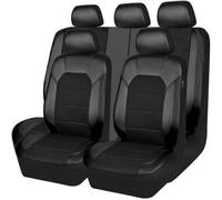 Voiture Ensembles Housses Siège pour VW Polo IV (9N) 2001 2002 2003 2004 2005,Places Confortables Accessoires Auto Toutes Saisons Protection Couvre,A/Black