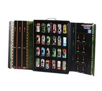 Voiture escamotable pour garçons, ensemble de voiture rétractable - Voiture de course de 24 pièces Tirez en arrière les jouets de voiture,Ensemble de jeu pour véhicules à embrayage, sac cadeau pour