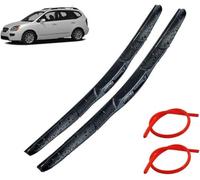 Voiture Essuie-glace Ensemble pour Kia Carens Rondo Rondo7 2006-2013 26in+16in, Front Balai d'Essuie-glace Essuie Glace de Pare-brise Kit d'essuie-Glace,L-B/Rhd