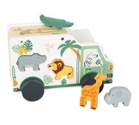 voiture-jouet safari junior 23 x 13 cm en bois 6 pièces