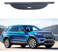 Voiture Étagère Arrière Rétractable de Coffre pour Ford Explorer 2020 2021 2022 2023 2024 Housse Colis Cargo Coque Cache-Bagages Couverture De Cargaison