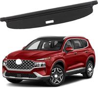 Voiture Étagère Arrière Rétractable de Coffre pour Hyundai Santa Fe 2021+ Housse Colis Cargo Coque Cache-Bagages Couverture De Cargaison