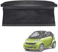 Voiture Étagère Arrière Rétractable de Coffre pour Smart 451 Fortwo 2007-2014 Housse Colis Cargo Coque Cache-Bagages Couverture De Cargaison