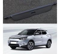 Voiture Étagère Arrière Rétractable de Coffre pour SsangYong Tivolan Tivoli 2015-2019 Housse Colis Cargo Coque Cache-Bagages Couverture De Cargaison