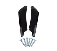 Voiture Extensions De Bas Caisse Universelles pour Voiture Spoilers Pare-Chocs Avant Et Arrière Diffuseur(Noir Brillant)
